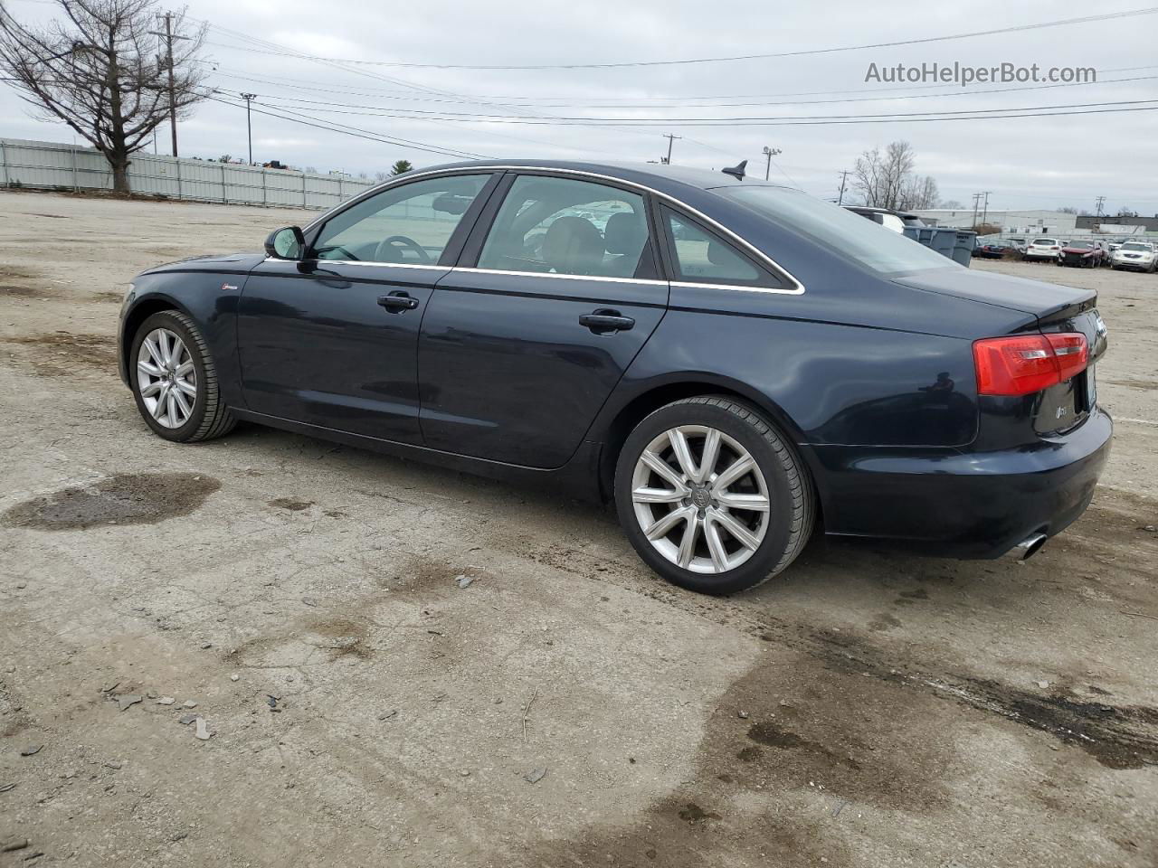 2013 Audi A6 Premium Plus Black vin: WAUGGAFC3DN020251