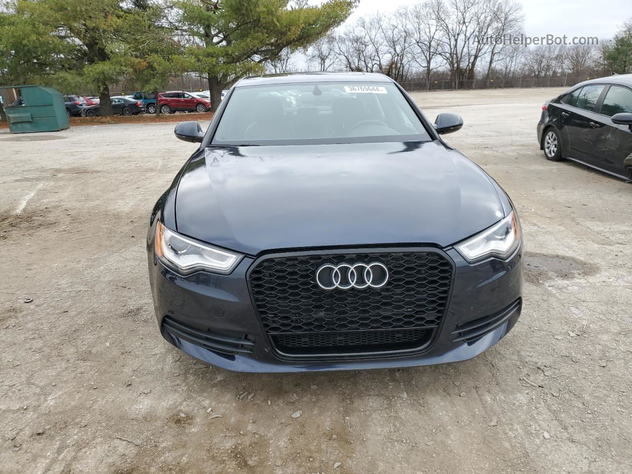 2013 Audi A6 Premium Plus Black vin: WAUGGAFC3DN020251