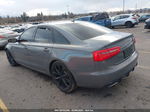 2013 Audi A6 3.0t Premium Gray vin: WAUGGAFC5DN007341