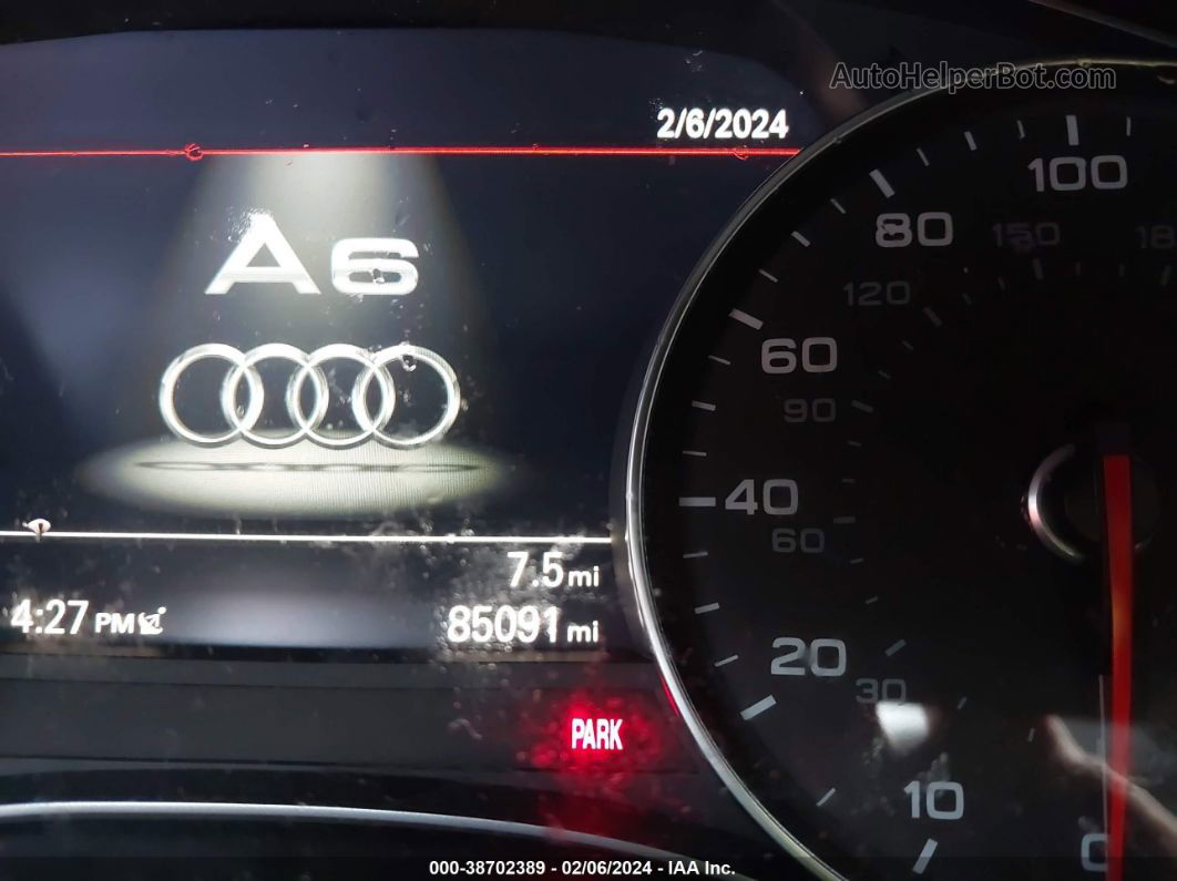 2013 Audi A6 3.0t Premium Gray vin: WAUGGAFC5DN007341