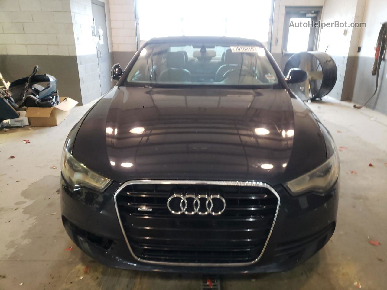 2013 Audi A6 Premium Plus Black vin: WAUGGAFC5DN032465