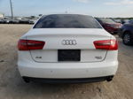 2013 Audi A6 Premium Plus White vin: WAUGGAFC5DN045071