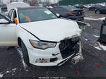 2013 Audi A6 3.0t Premium White vin: WAUGGAFC5DN102594