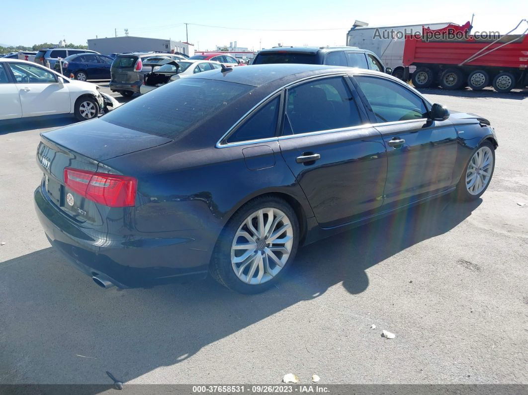 2013 Audi A6 3.0t Premium Plus Gray vin: WAUGGAFC6DN014928