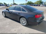 2013 Audi A6 3.0t Premium Plus Gray vin: WAUGGAFC6DN014928