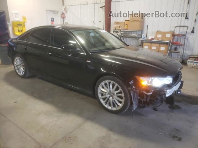 2013 Audi A6 Premium Plus Black vin: WAUGGAFC7DN145611