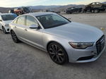 2013 Audi A6 Premium Plus Silver vin: WAUGGAFC8DN008967