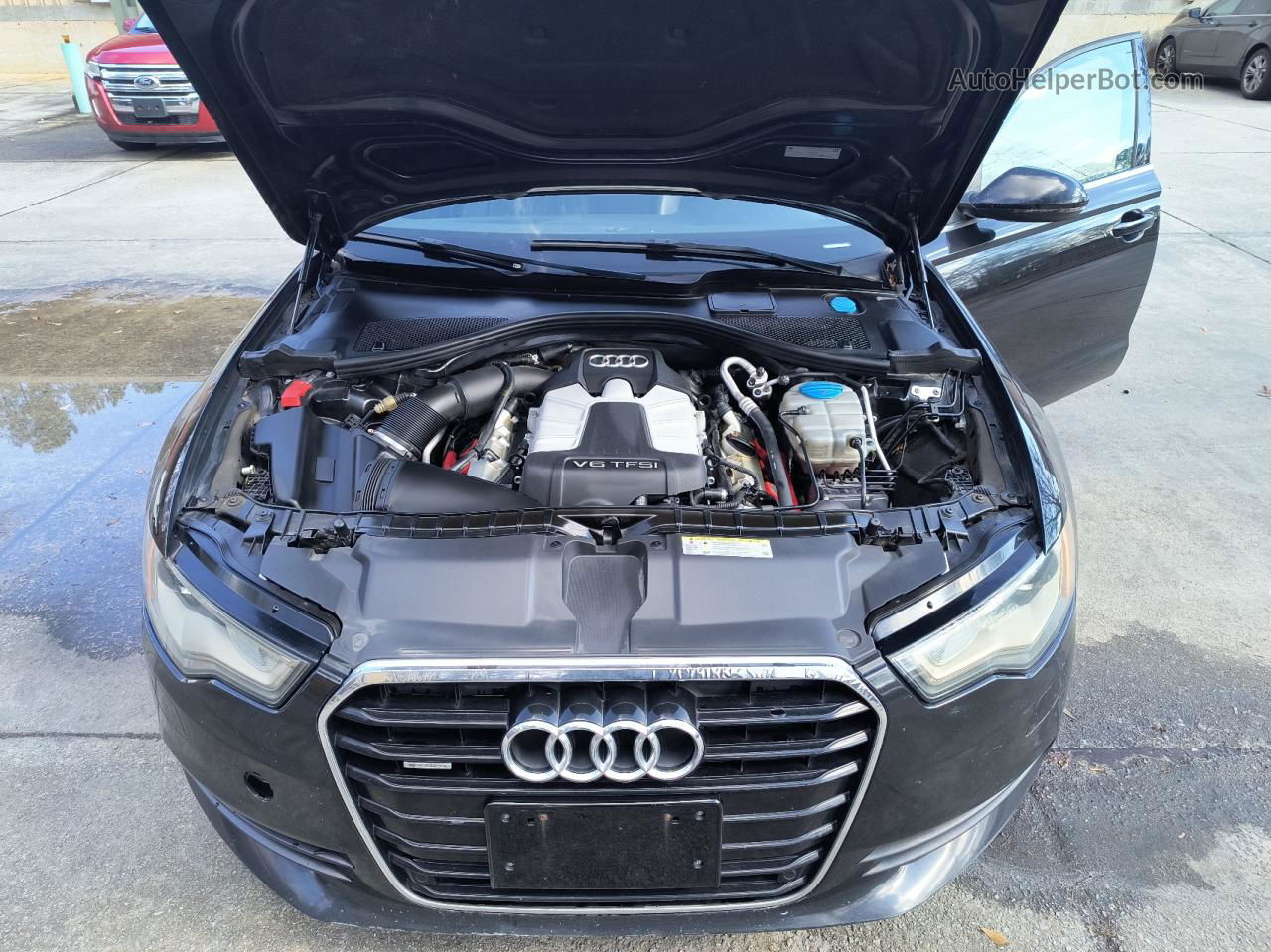 2013 Audi A6 Premium Plus Gray vin: WAUGGAFC8DN009567