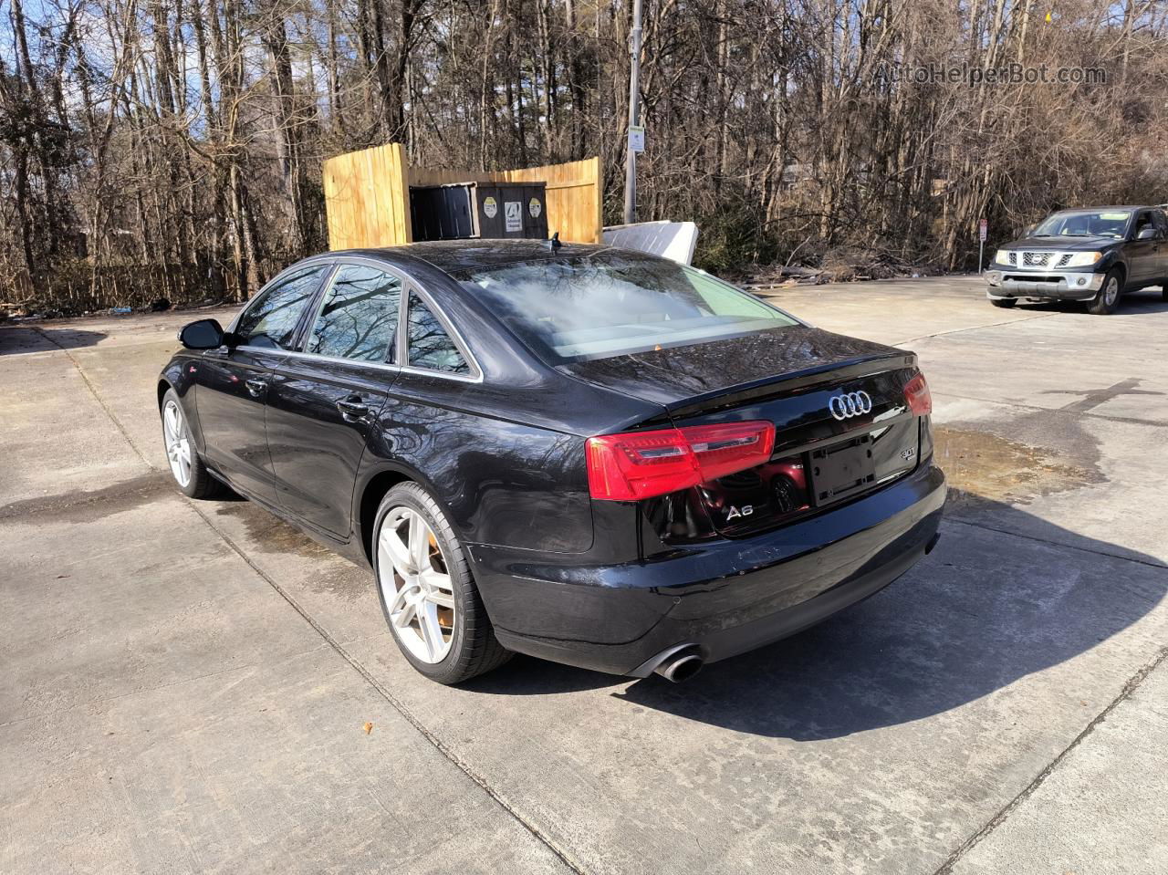 2013 Audi A6 Premium Plus Gray vin: WAUGGAFC8DN009567