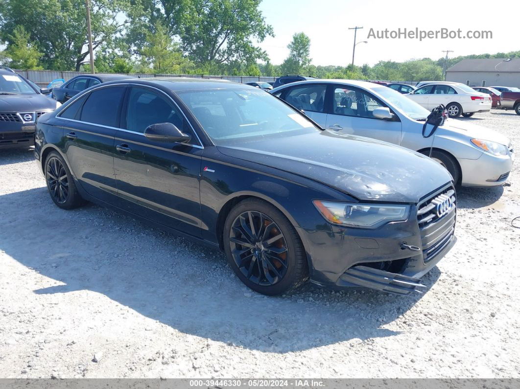 2013 Audi A6 3.0t Premium Black vin: WAUGGAFC8DN013005