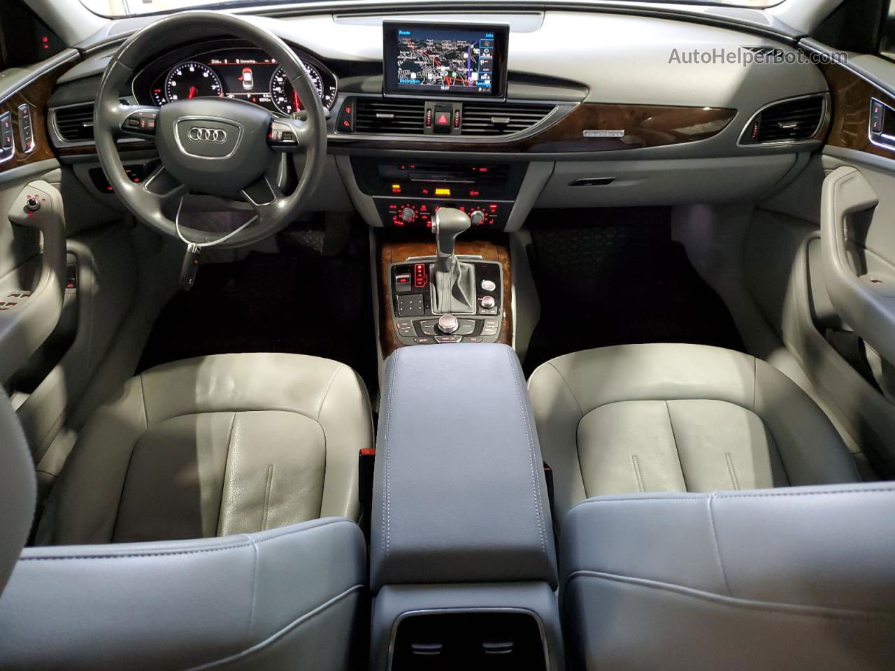 2013 Audi A6 Premium Plus Угольный vin: WAUGGAFC8DN108793