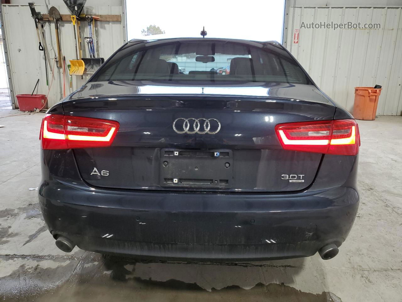 2013 Audi A6 Premium Plus Угольный vin: WAUGGAFC8DN108793