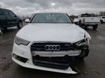 2013 Audi A6 Premium Plus White vin: WAUGGAFC9DN014082