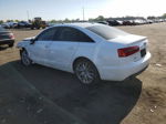 2013 Audi A6 Premium Plus White vin: WAUGGAFC9DN033649