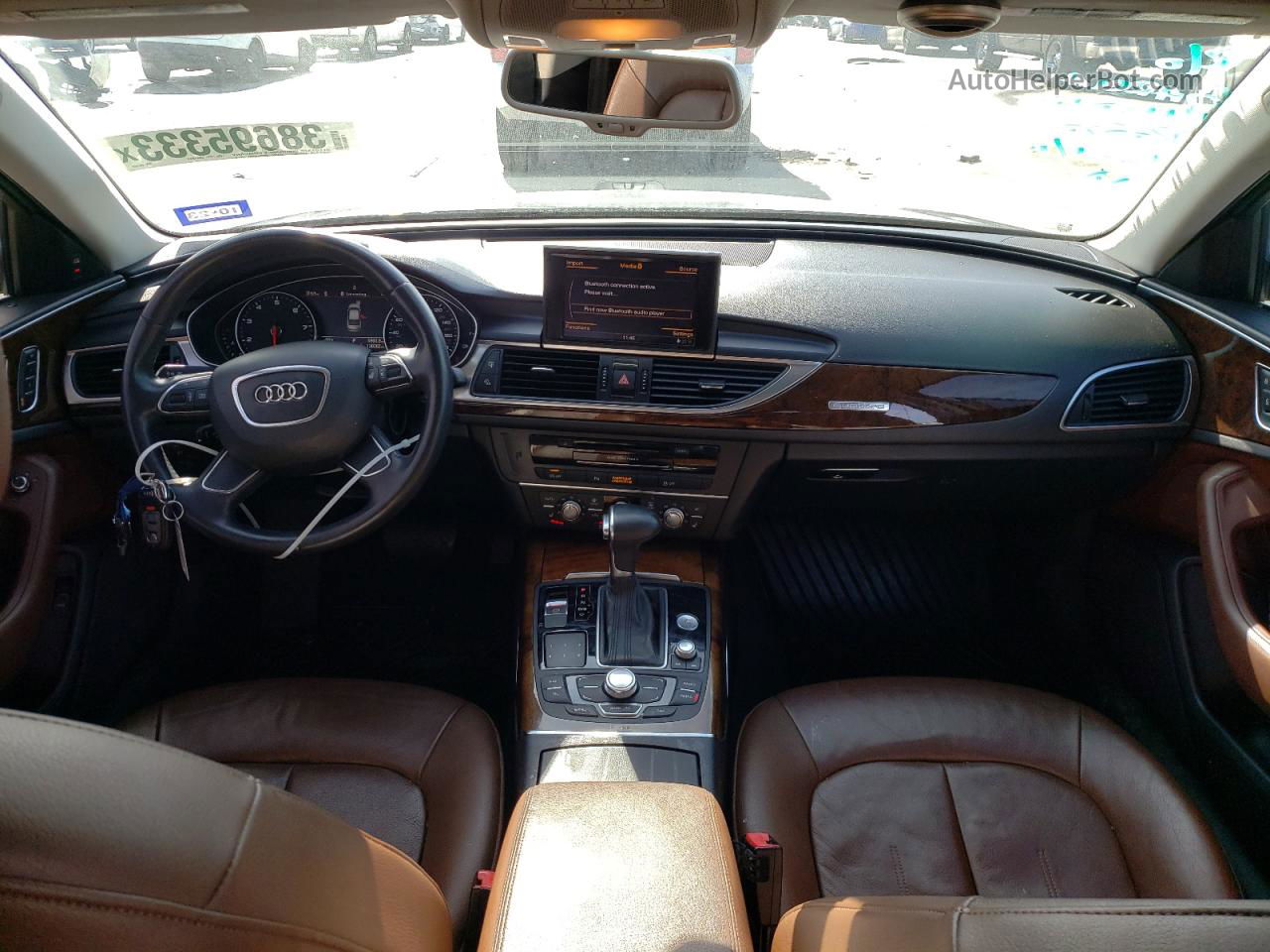 2013 Audi A6 Premium Plus Черный vin: WAUGGAFC9DN042934