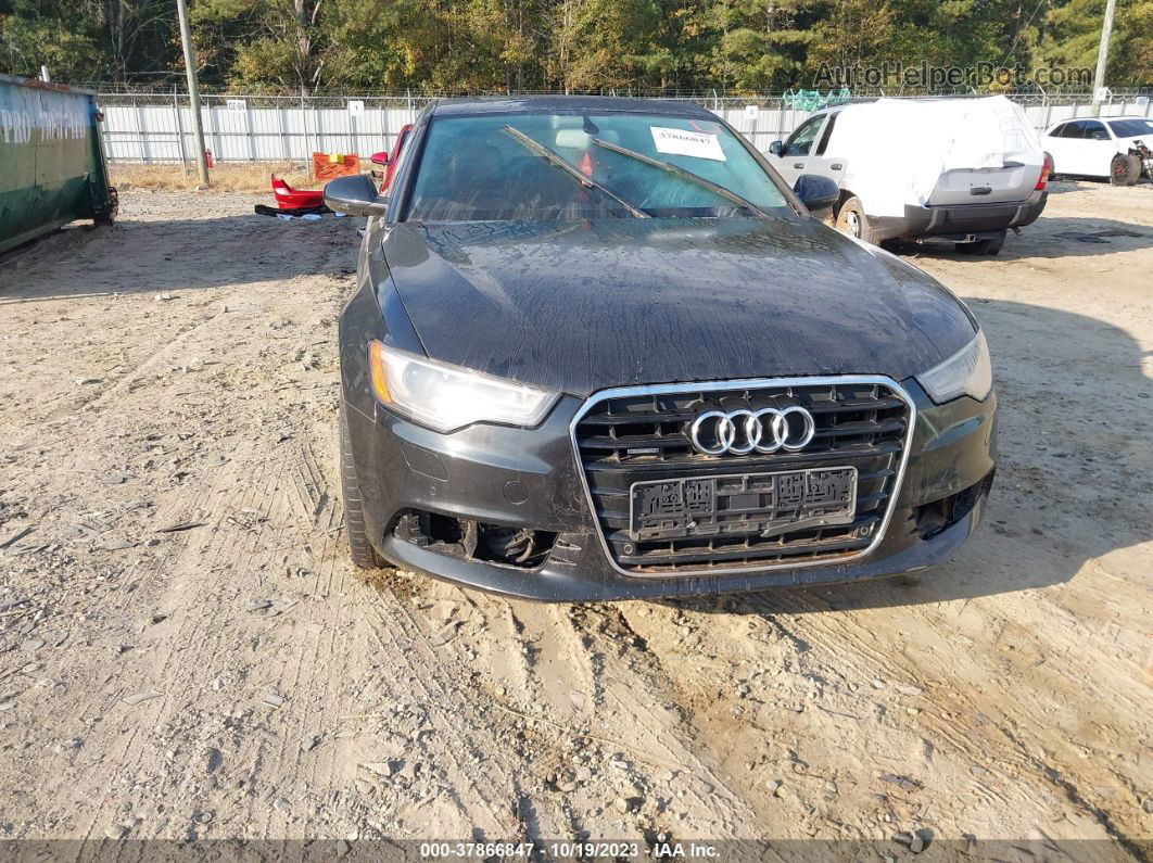 2013 Audi A6 3.0t Premium Plus Черный vin: WAUGGAFC9DN095441