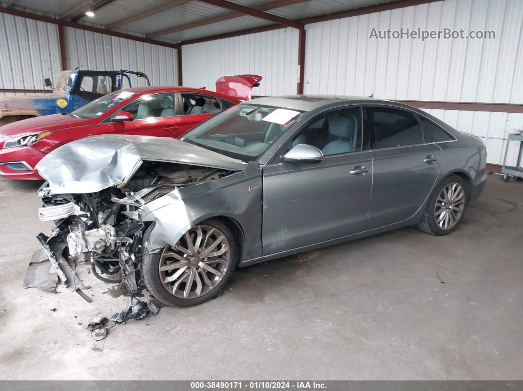 2013 Audi A6 3.0t Premium Gray vin: WAUGGAFC9DN119883