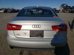 2013 Audi A6 Premium Plus Silver vin: WAUGGAFCXDN011885