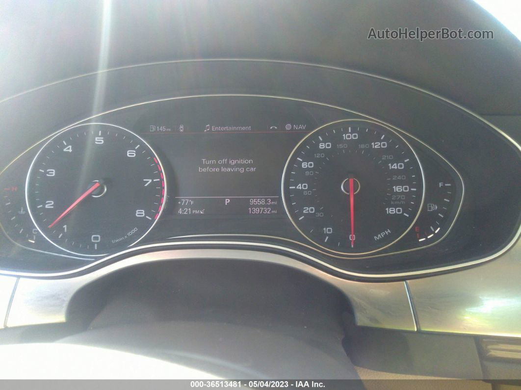 2013 Audi A6 3.0t Premium Черный vin: WAUGGBFC0DN037448