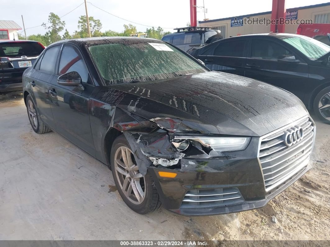 2017 Audi A4 2.0t Ultra Premium Black vin: WAUGMAF40HN049276