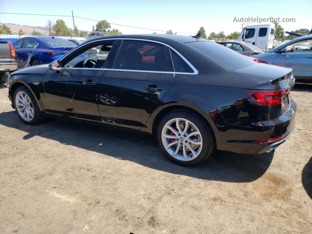 2019 Audi A4 Premium Black vin: WAUGMAF40KA029396