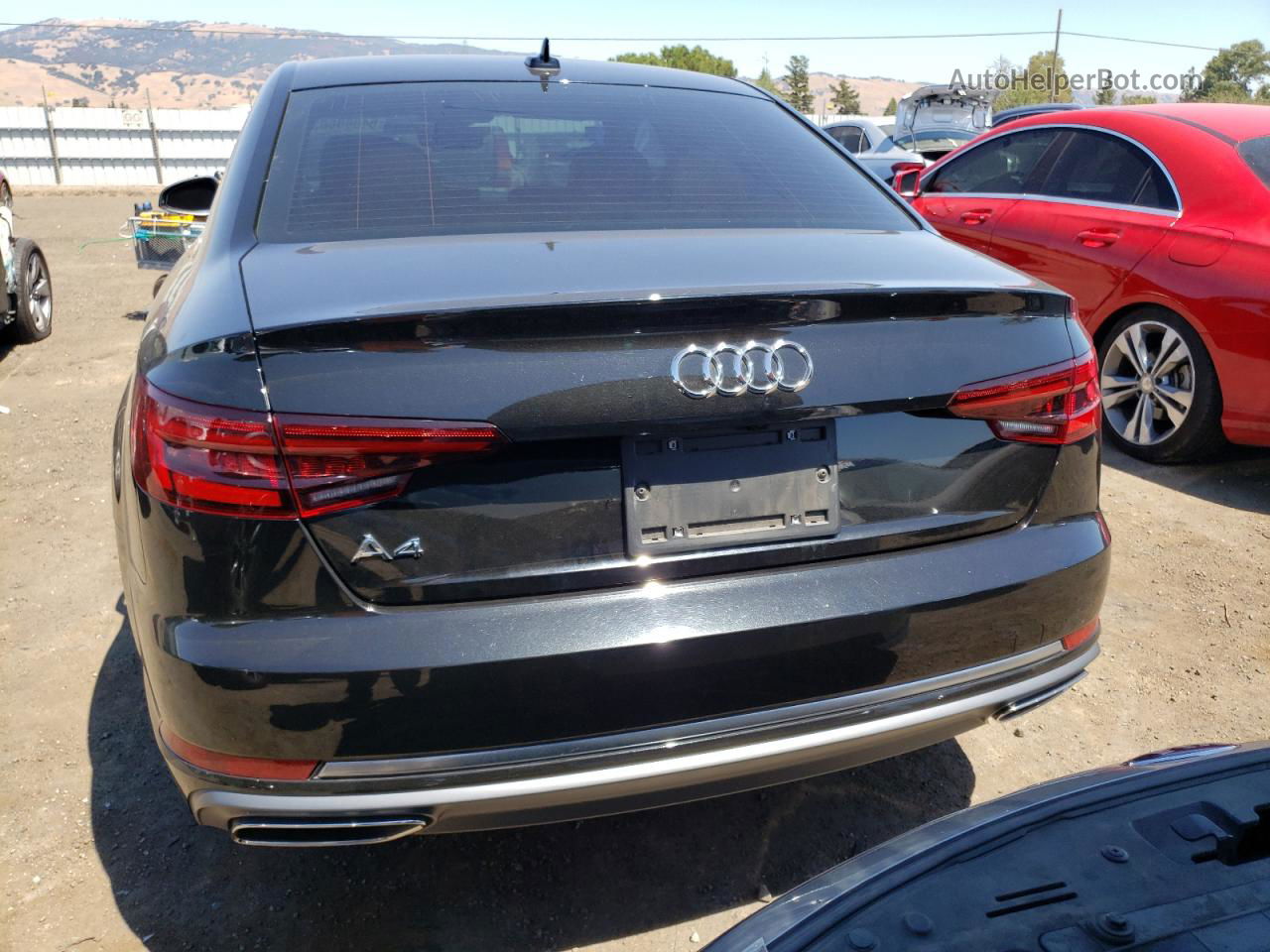 2019 Audi A4 Premium Black vin: WAUGMAF40KA029396