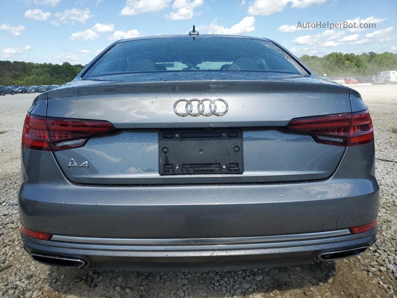 2019 Audi A4 Premium Gray vin: WAUGMAF40KA043394