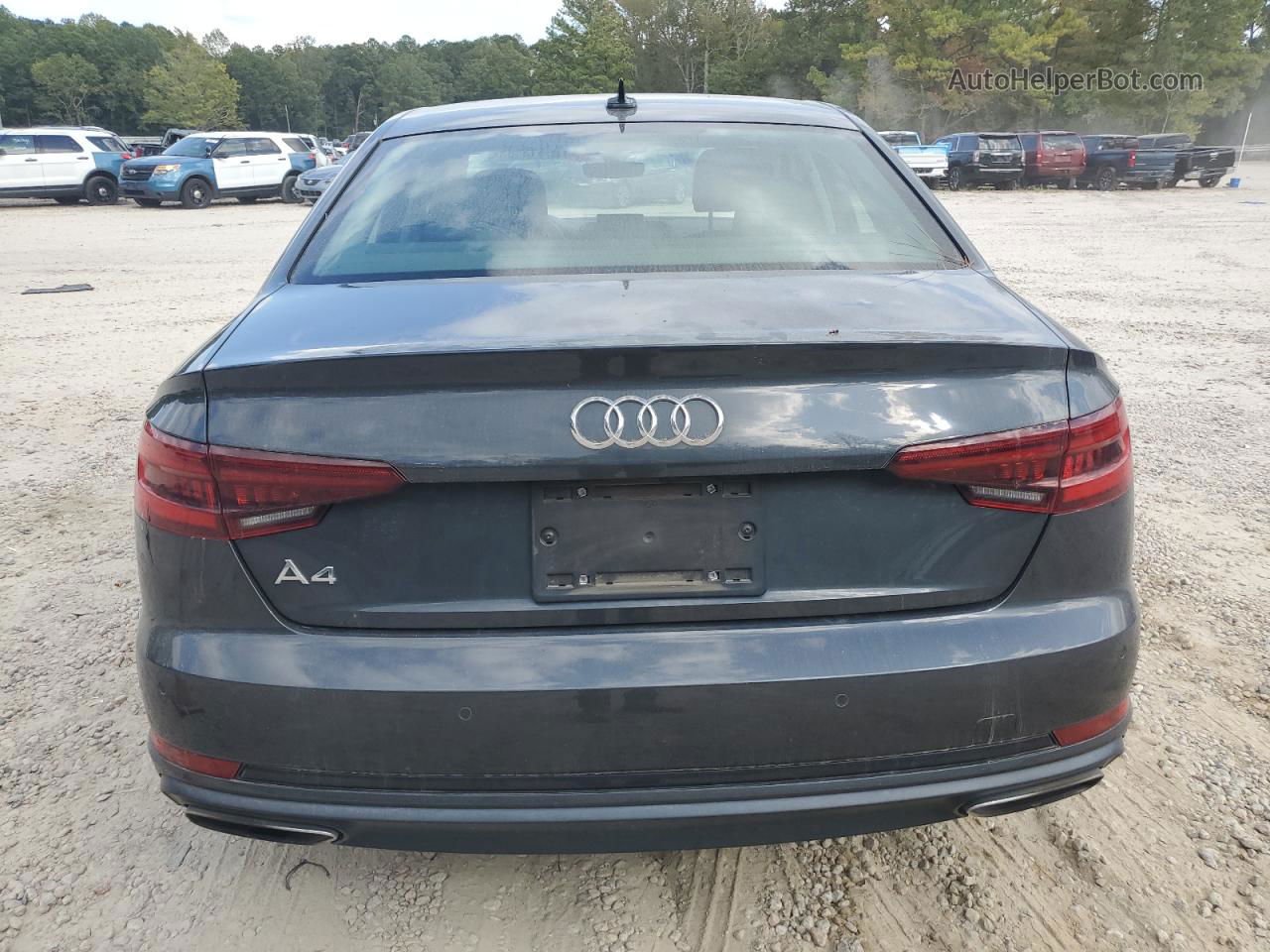 2019 Audi A4 Premium Gray vin: WAUGMAF40KA101004