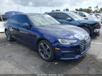 2019 Audi A4 40 Titanium Premium Blue vin: WAUGMAF40KA110513