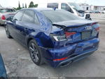 2019 Audi A4 40 Titanium Premium Blue vin: WAUGMAF40KA110513