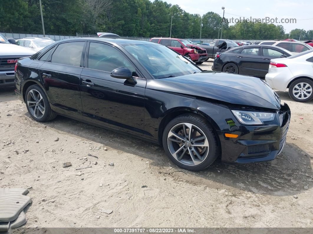 2019 Audi A4 Premium/titanium Premium Черный vin: WAUGMAF40KN015264