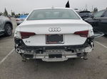 2019 Audi A4 Premium White vin: WAUGMAF40KN017788