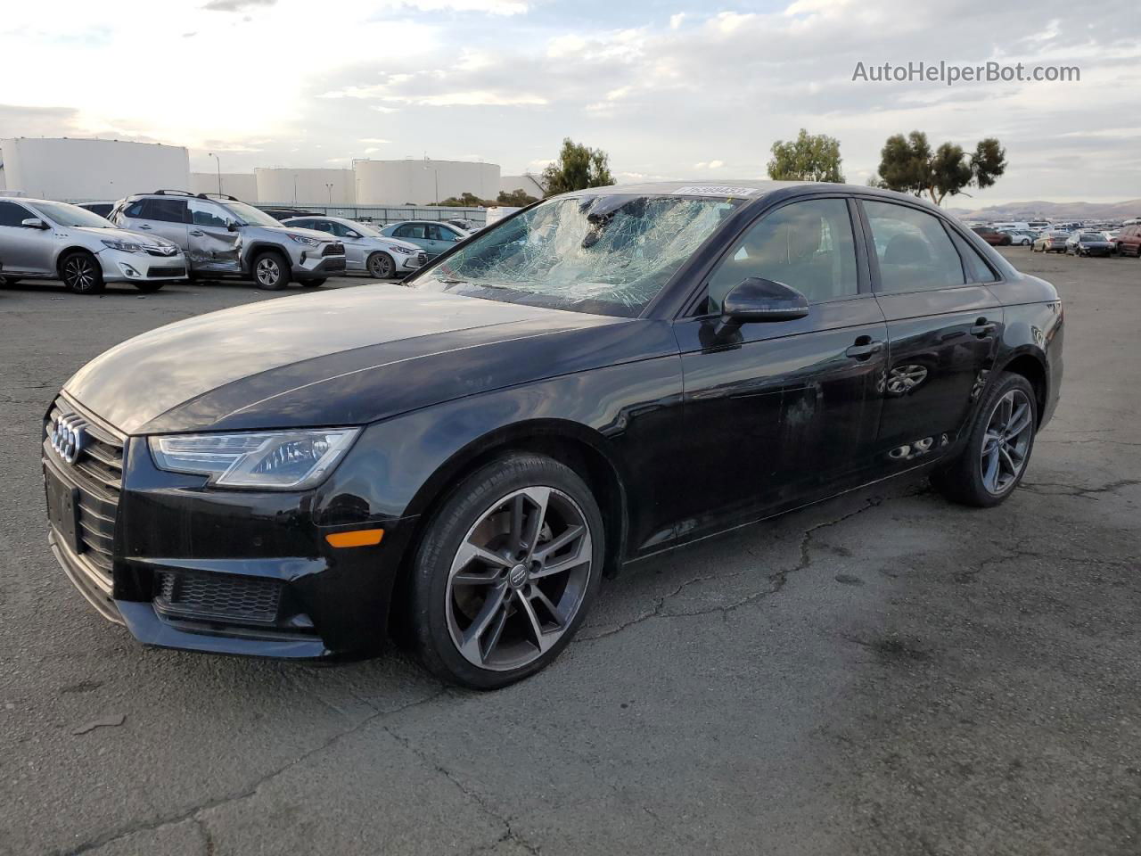 2019 Audi A4 Premium Black vin: WAUGMAF40KN020285