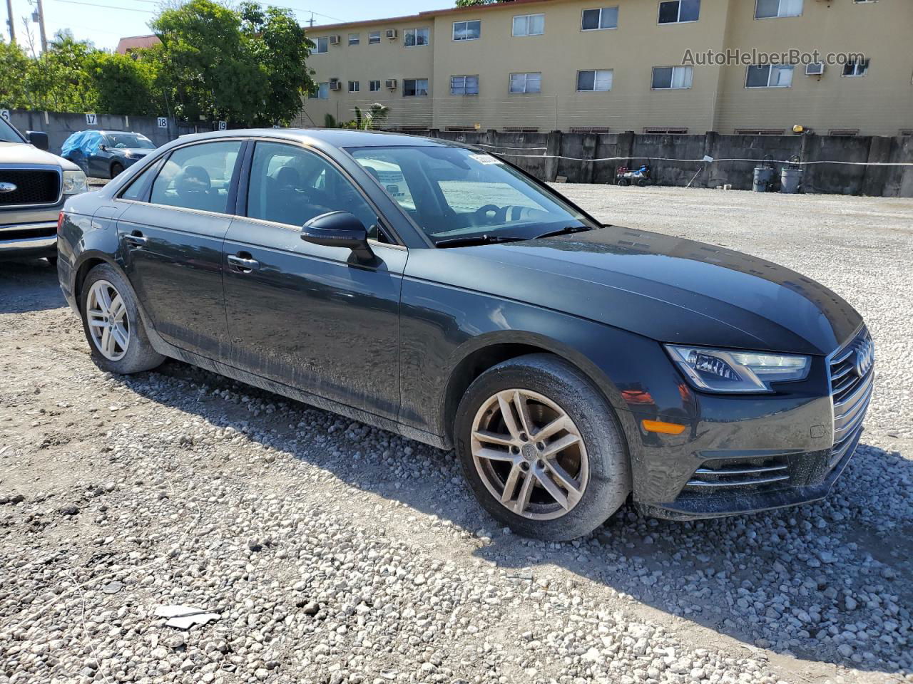 2017 Audi A4 Ultra Premium Black vin: WAUGMAF41HN032907