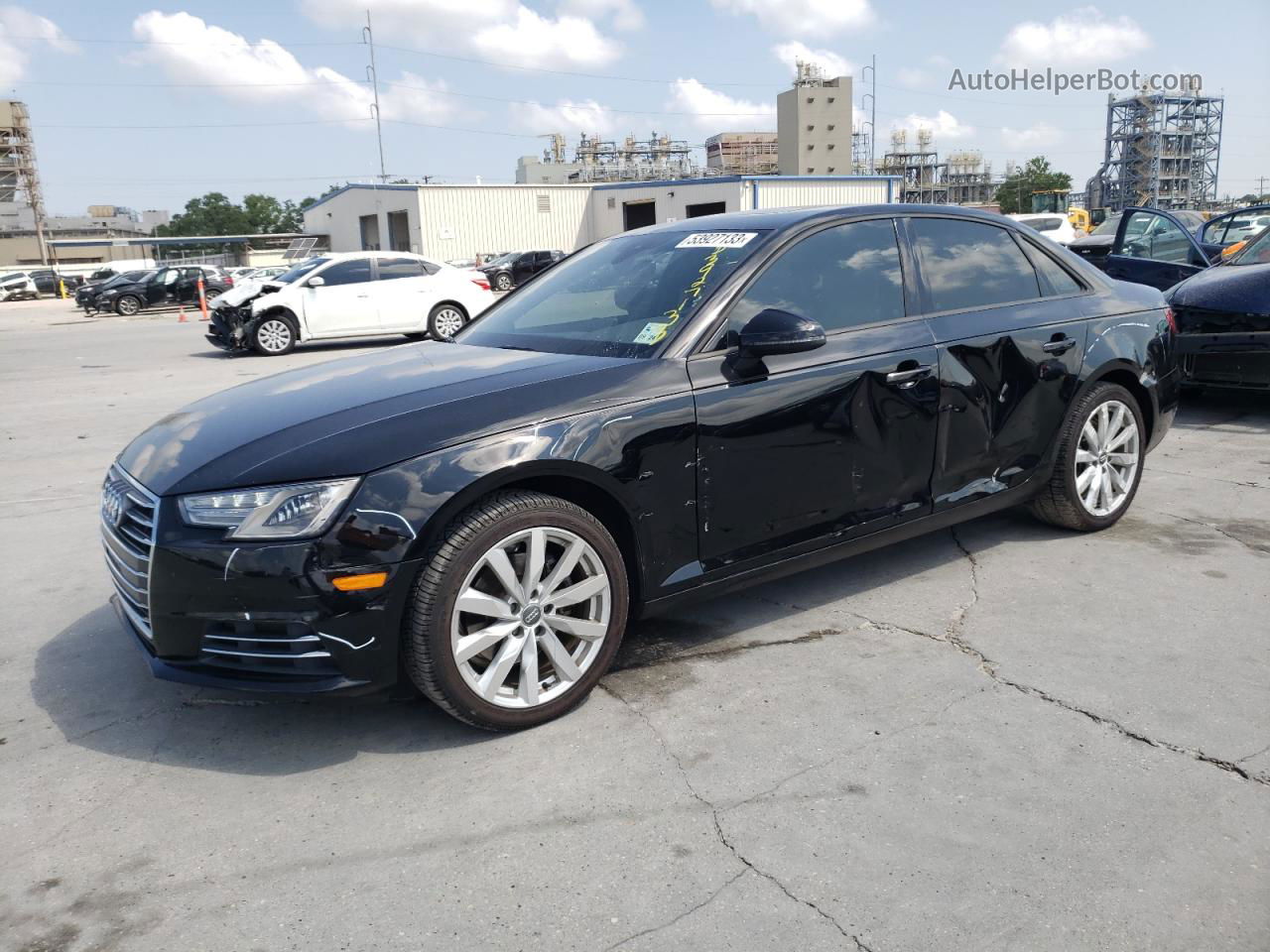 2017 Audi A4 Ultra Premium Black vin: WAUGMAF41HN045737