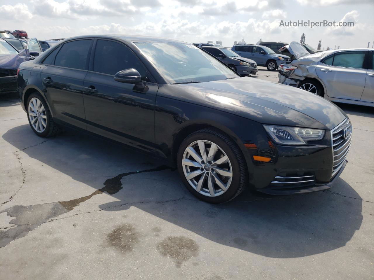 2017 Audi A4 Ultra Premium Black vin: WAUGMAF41HN045737