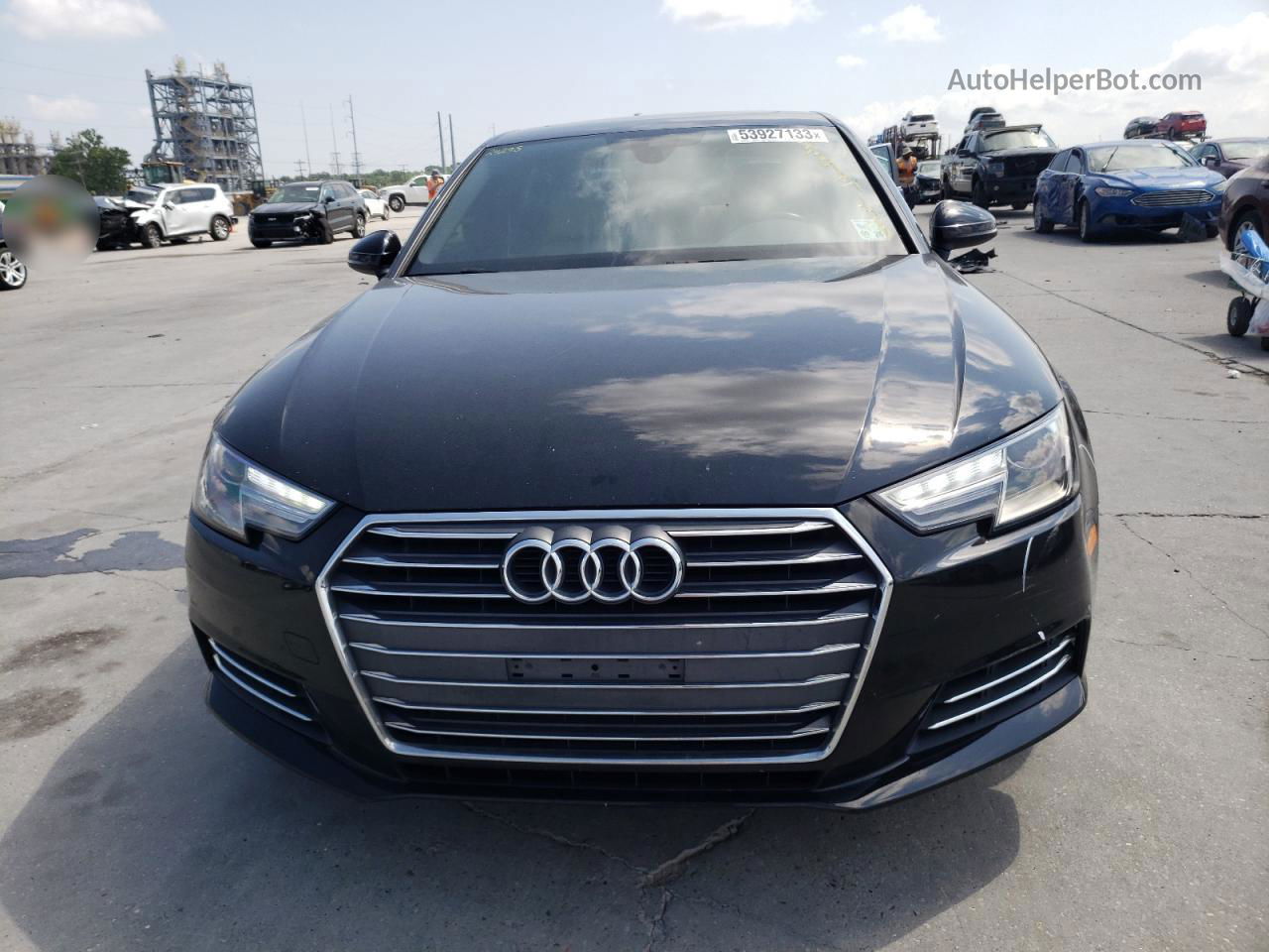 2017 Audi A4 Ultra Premium Black vin: WAUGMAF41HN045737