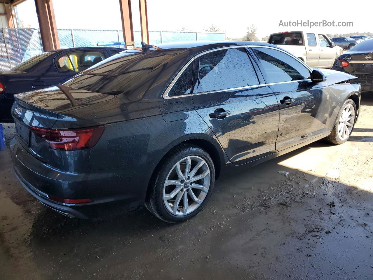 2019 Audi A4 Premium Gray vin: WAUGMAF41KA005043