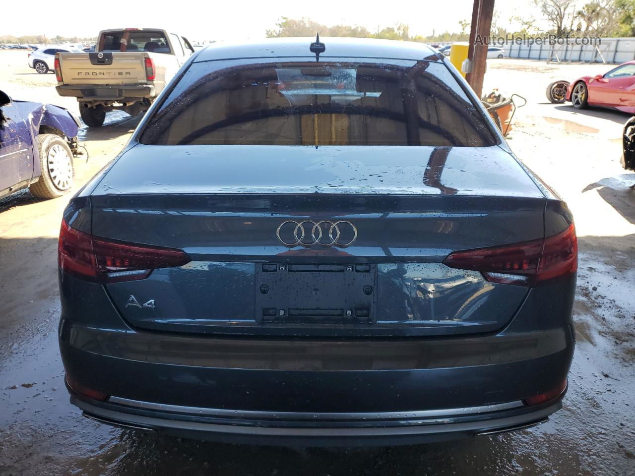 2019 Audi A4 Premium Gray vin: WAUGMAF41KA005043