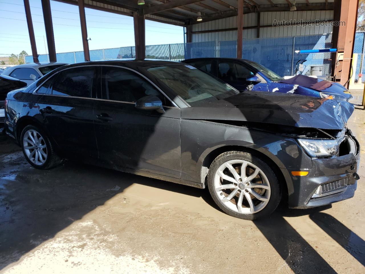 2019 Audi A4 Premium Gray vin: WAUGMAF41KA005043