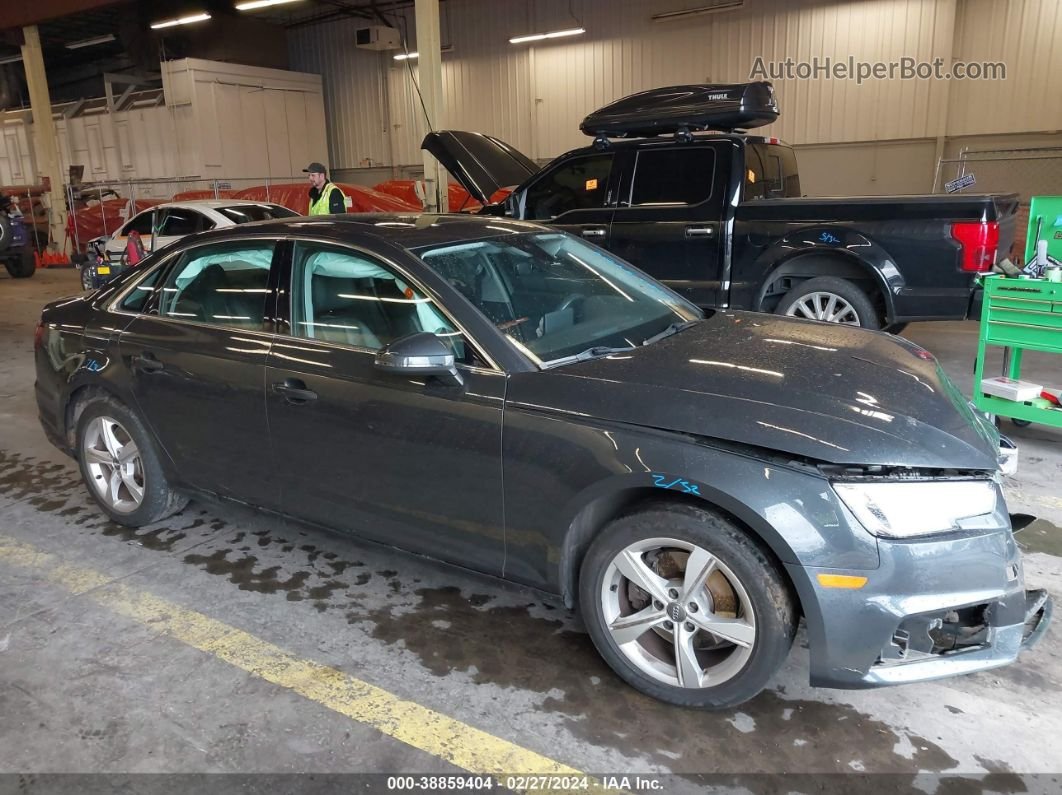 2019 Audi A4 40 Premium/40 Titanium Premium Gray vin: WAUGMAF41KA023140