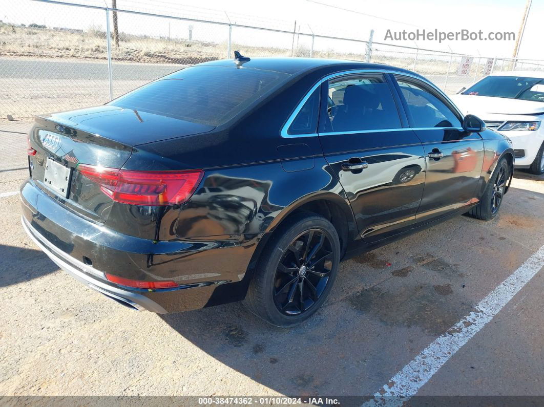 2019 Audi A4 40 Premium/40 Titanium Premium Black vin: WAUGMAF41KN005164