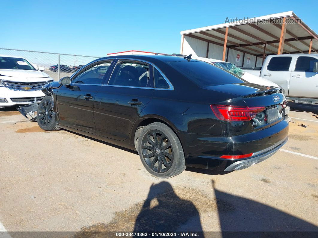 2019 Audi A4 40 Premium/40 Titanium Premium Black vin: WAUGMAF41KN005164