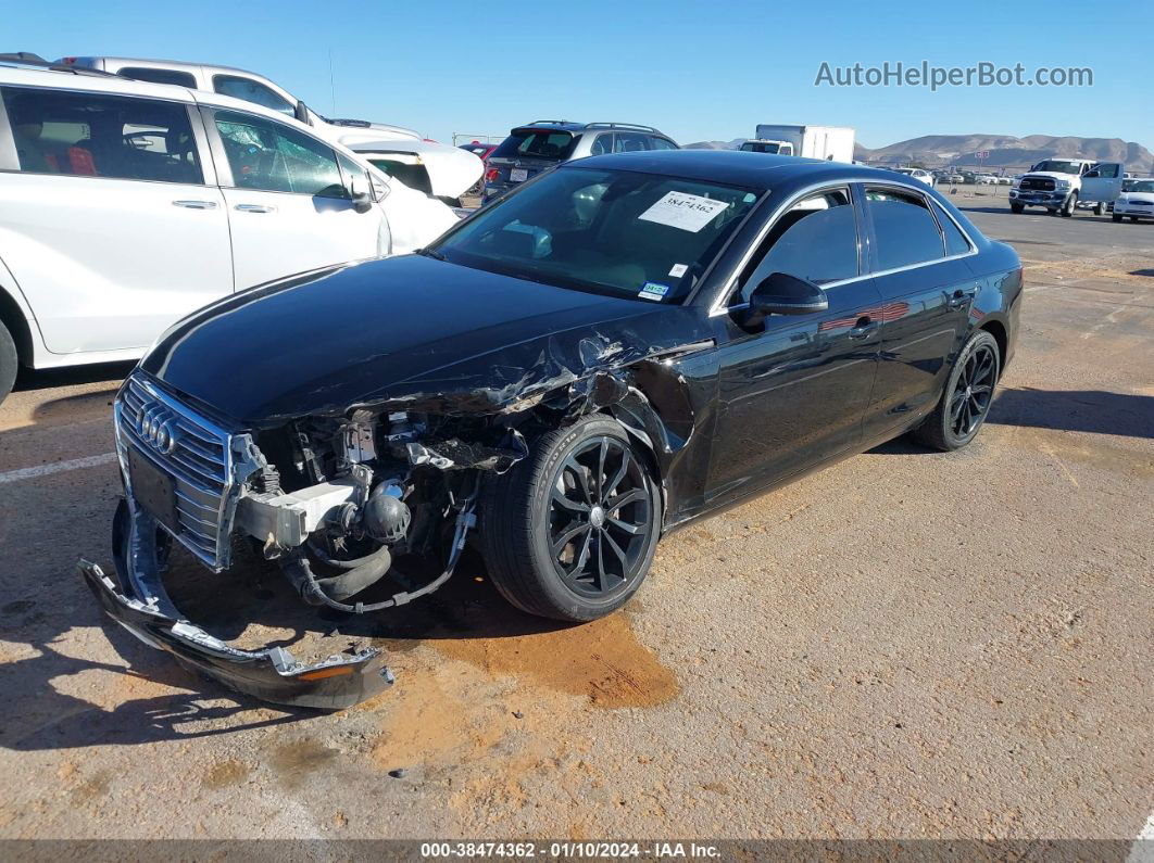 2019 Audi A4 40 Premium/40 Titanium Premium Черный vin: WAUGMAF41KN005164