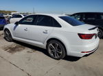 2019 Audi A4 Premium White vin: WAUGMAF41KN021302