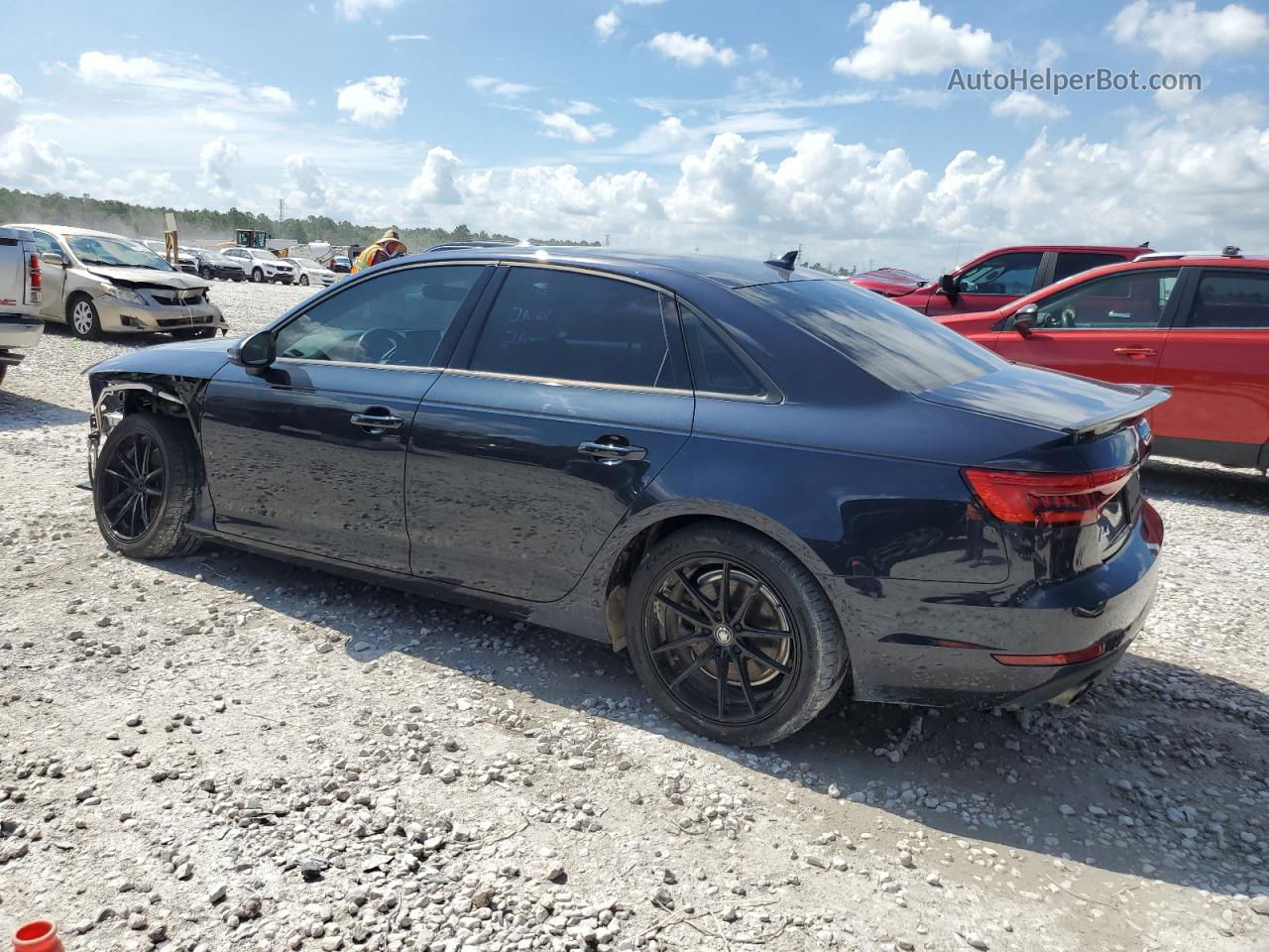 2017 Audi A4 Ultra Premium Charcoal vin: WAUGMAF42HN049232