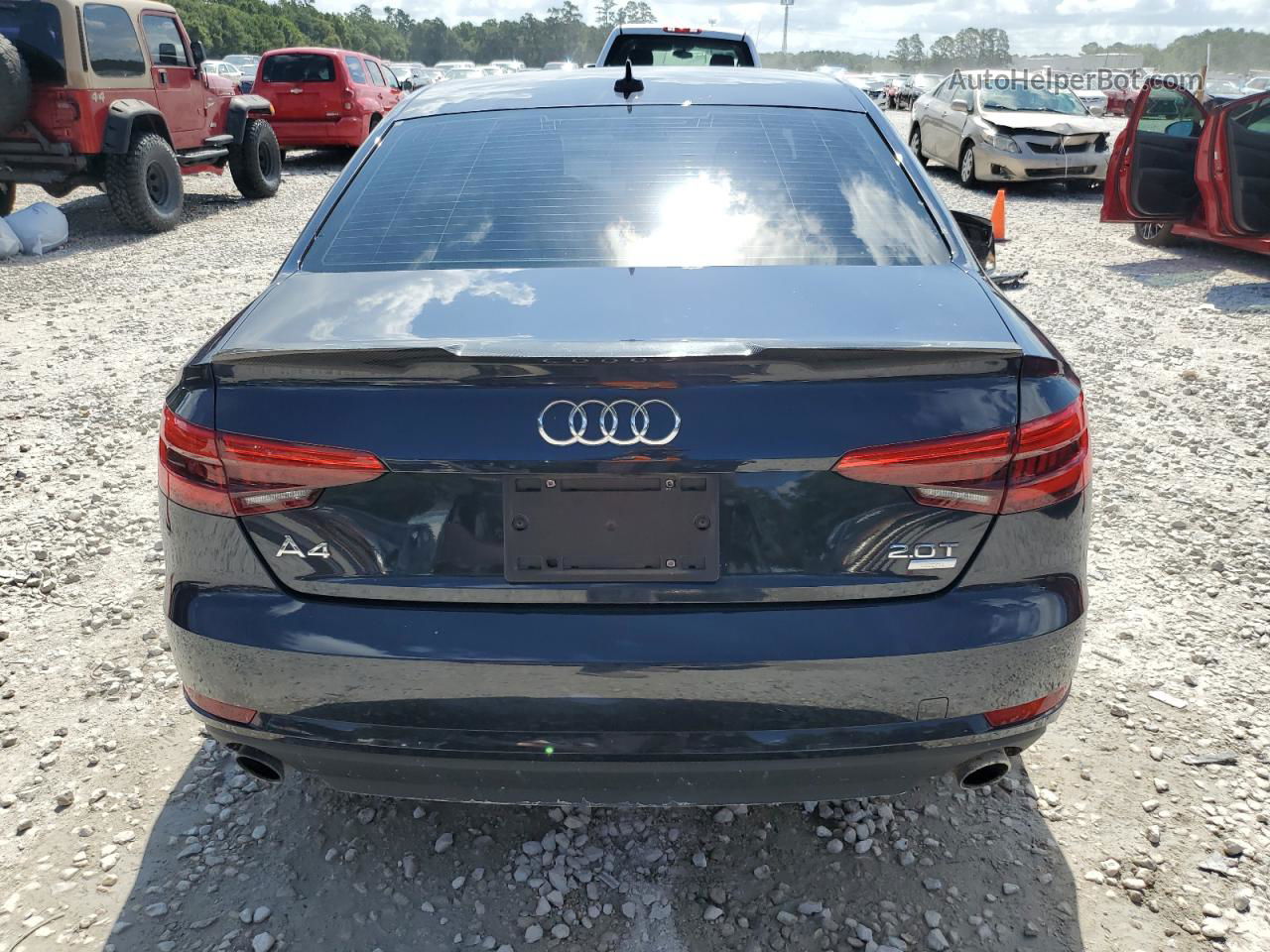 2017 Audi A4 Ultra Premium Charcoal vin: WAUGMAF42HN049232