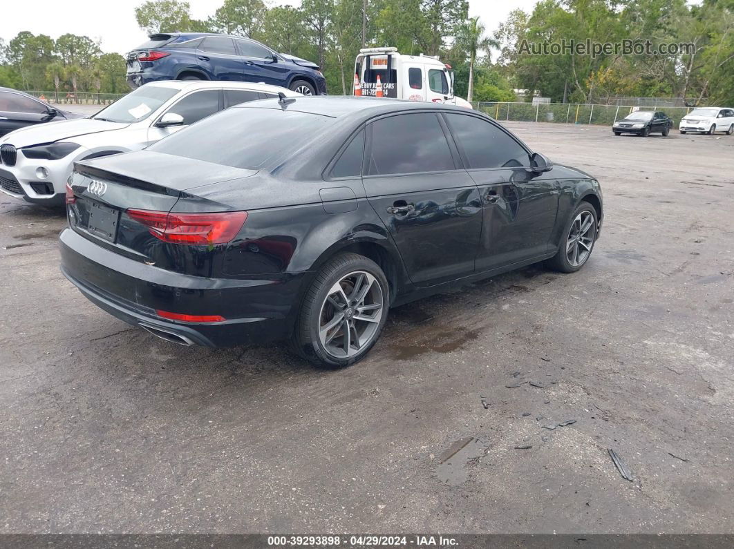 2019 Audi A4 40 Premium/40 Titanium Premium Черный vin: WAUGMAF42KN020921