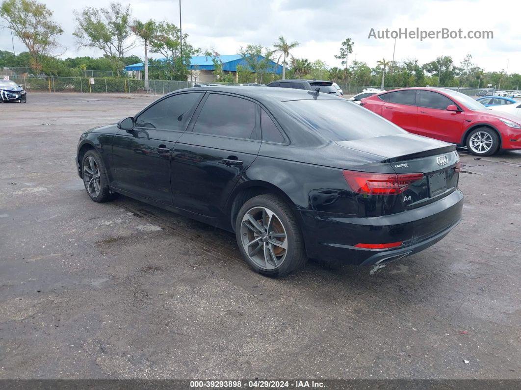 2019 Audi A4 40 Premium/40 Titanium Premium Black vin: WAUGMAF42KN020921