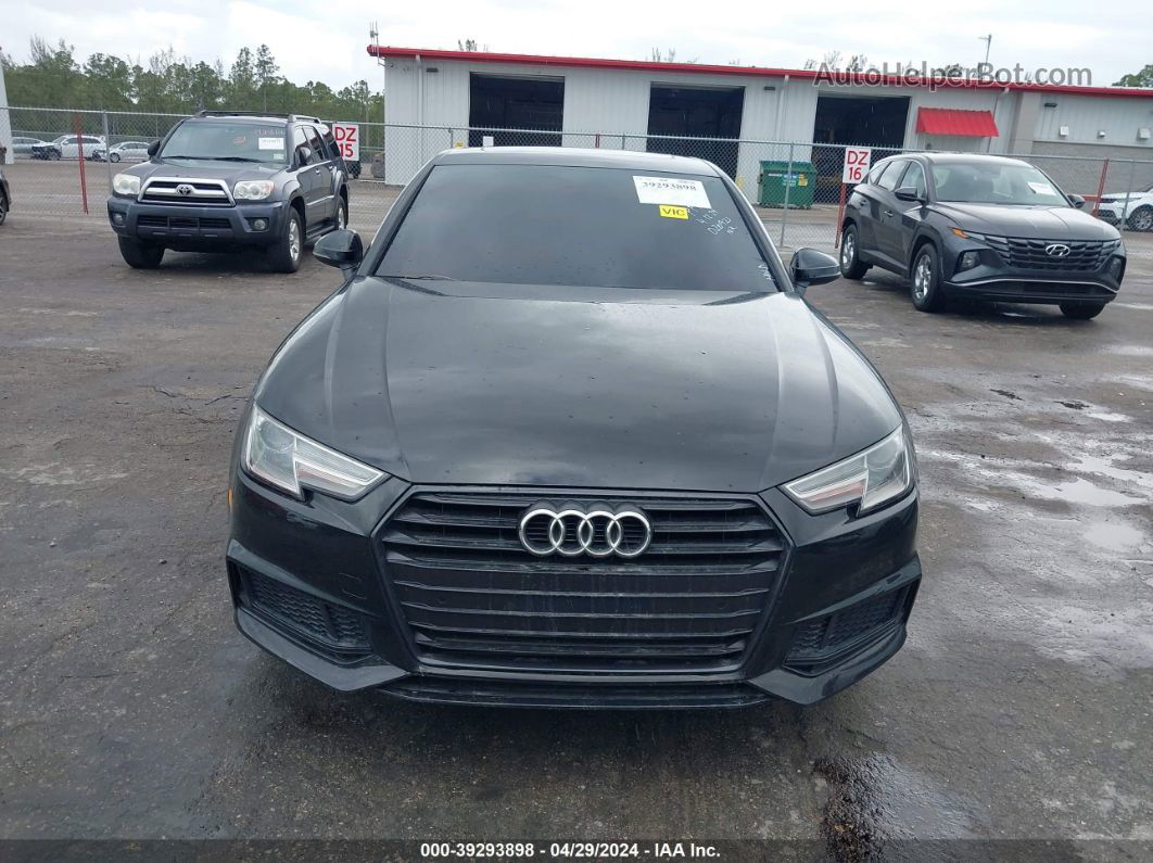 2019 Audi A4 40 Premium/40 Titanium Premium Черный vin: WAUGMAF42KN020921